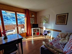 Charmant 2 pièces, terrasse sud, départ skis aux pieds, parking couvert, à 5 min des remontées - FR-1-292-146 Isola